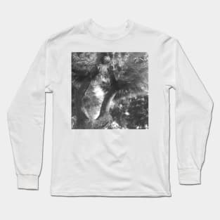 Evergreen Tree Foliage Detail Long Sleeve T-Shirt